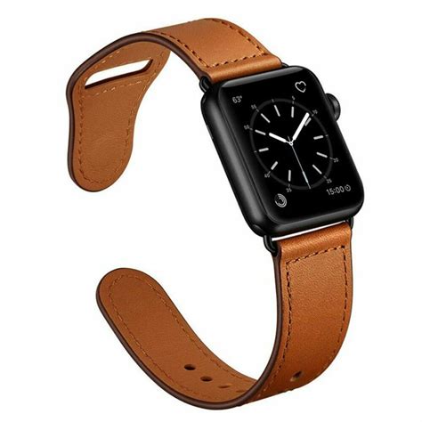 real leather apple watch strap